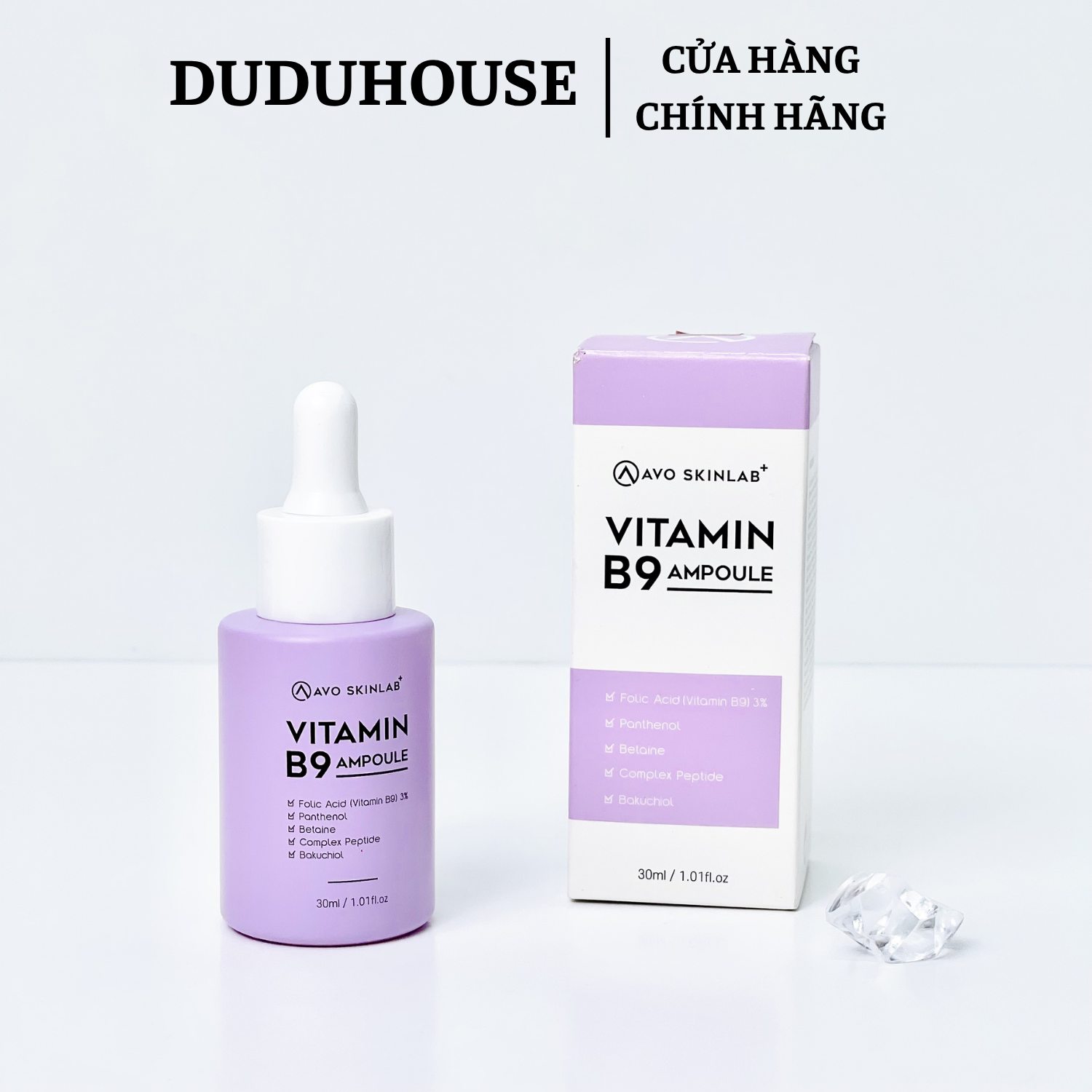 Serum Phục Hồi Vitamin B9 Ampoule Avo Skinlab Fullsize 30ml