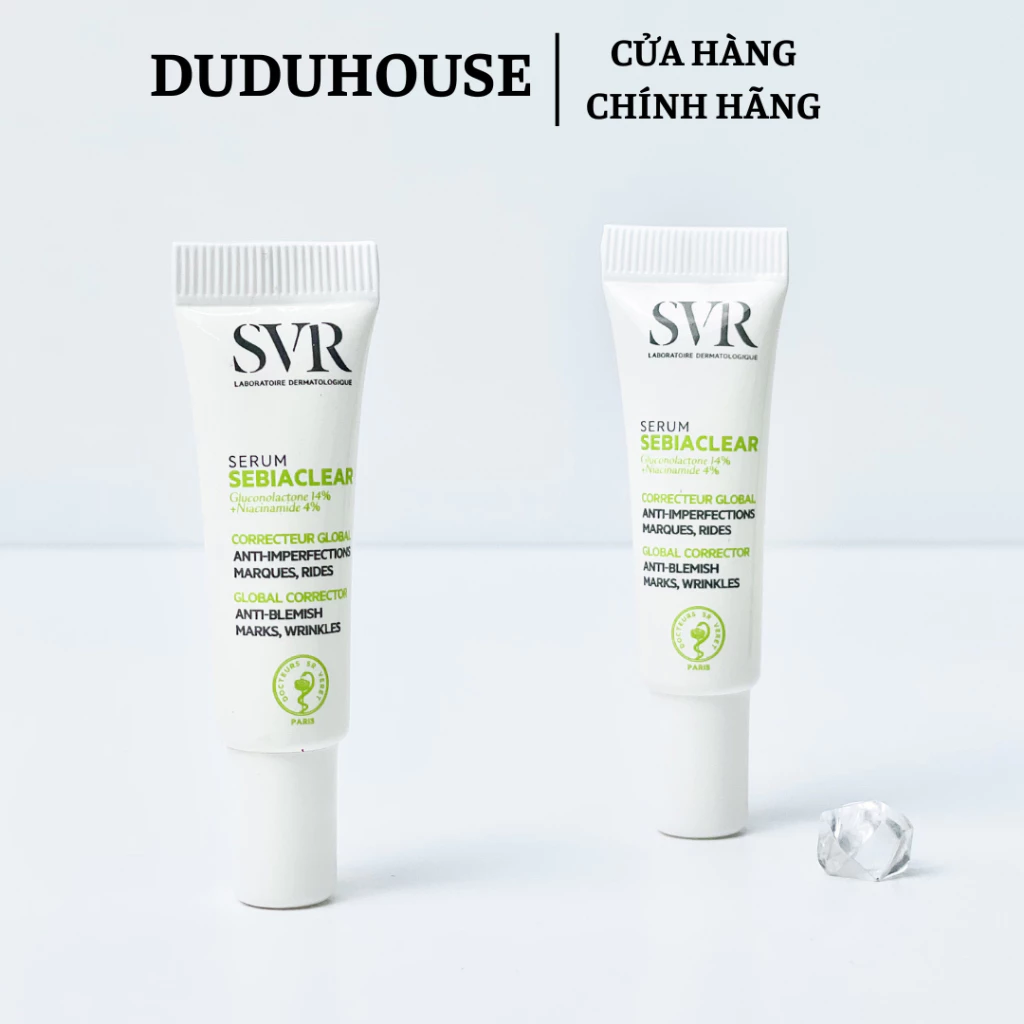 Serum SVR Sebiaclea Giảm Mụn Mờ Nám 2ml