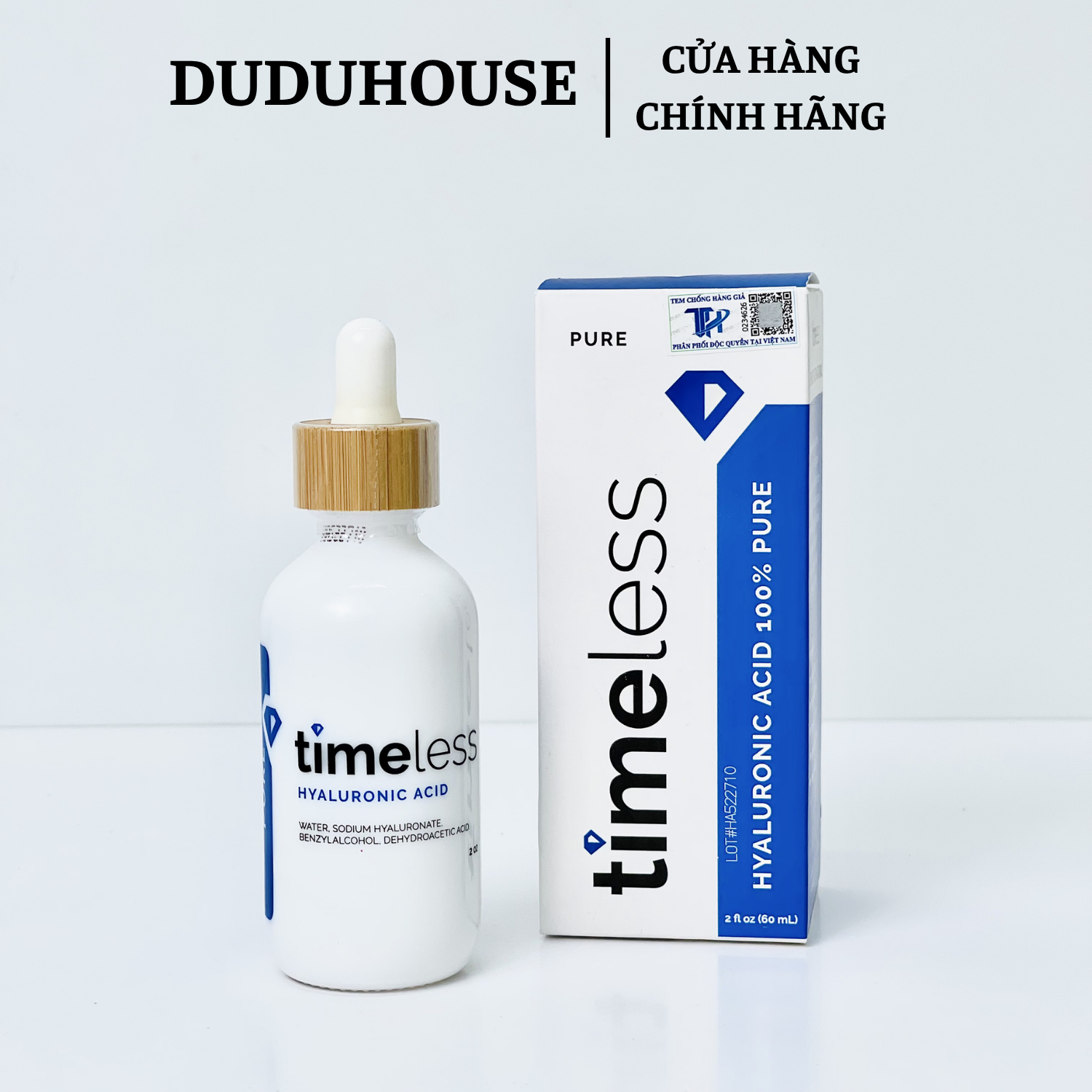 Serum Timeless Hyaluronic Acid 100% Pure Fullsize 60ml