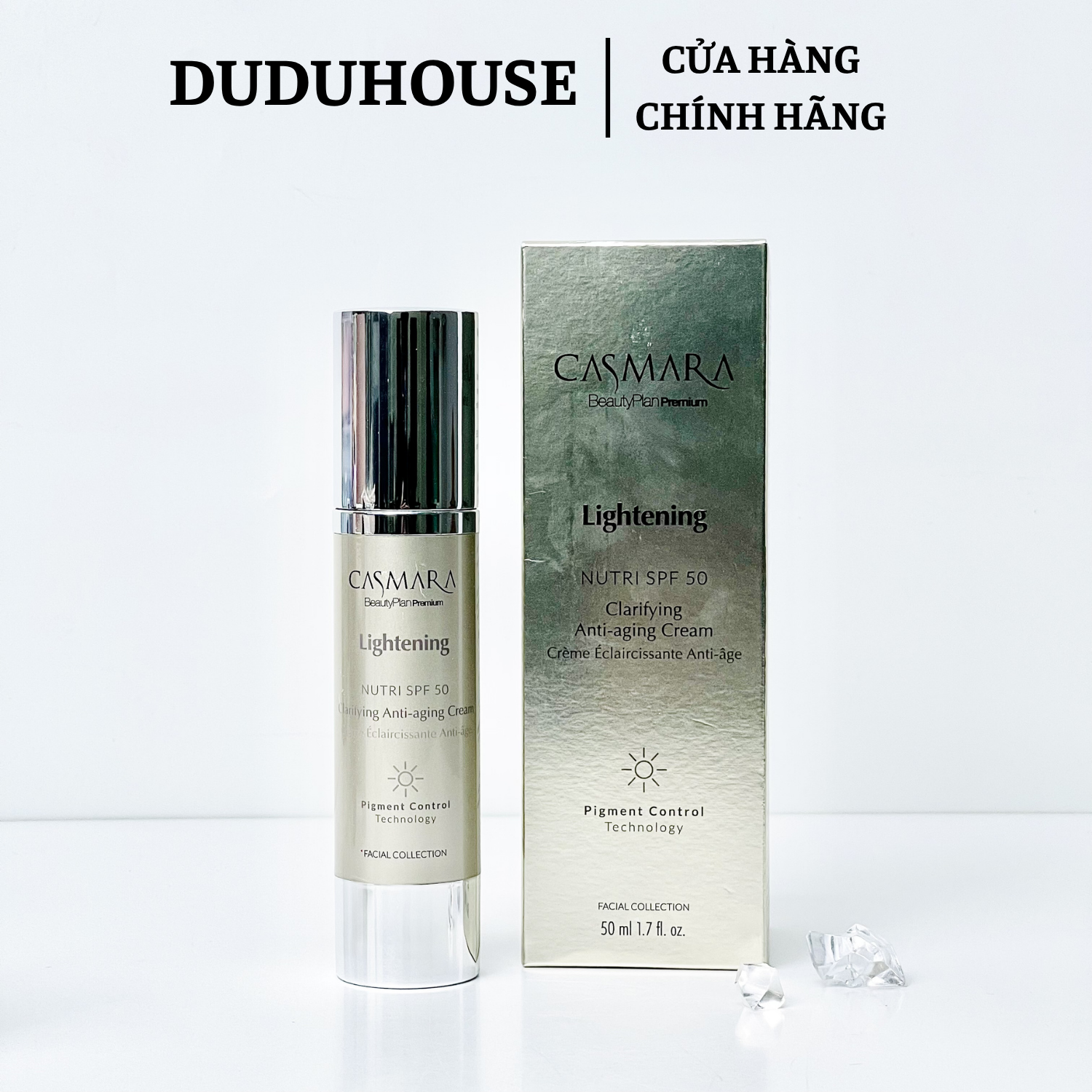 Serum Trắng, Mờ Nám Ban Đêm Casmara Lightening Clarifying Fullsize 30ml