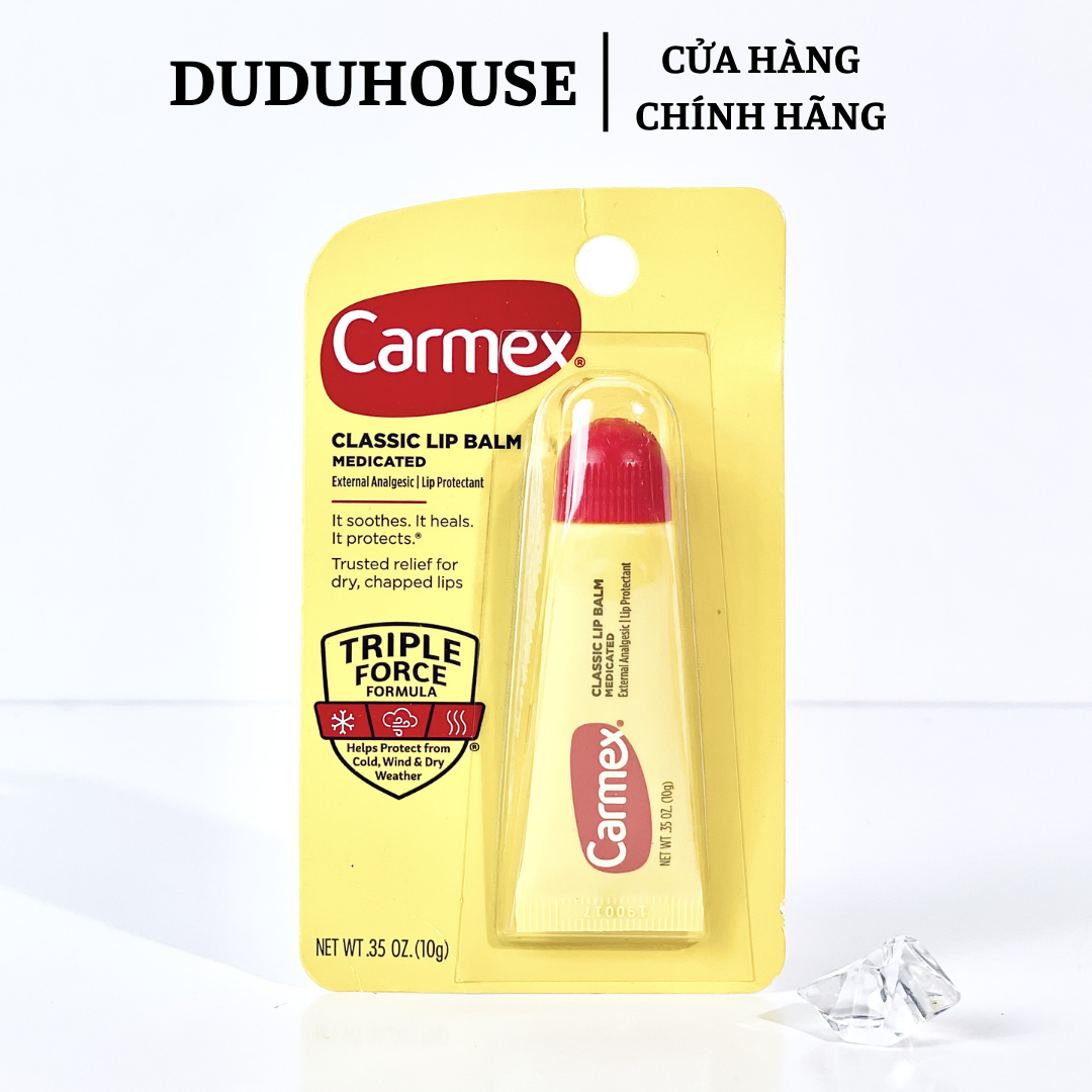 Son Dưỡng Môi Carmex Tuýp Bạc Hà