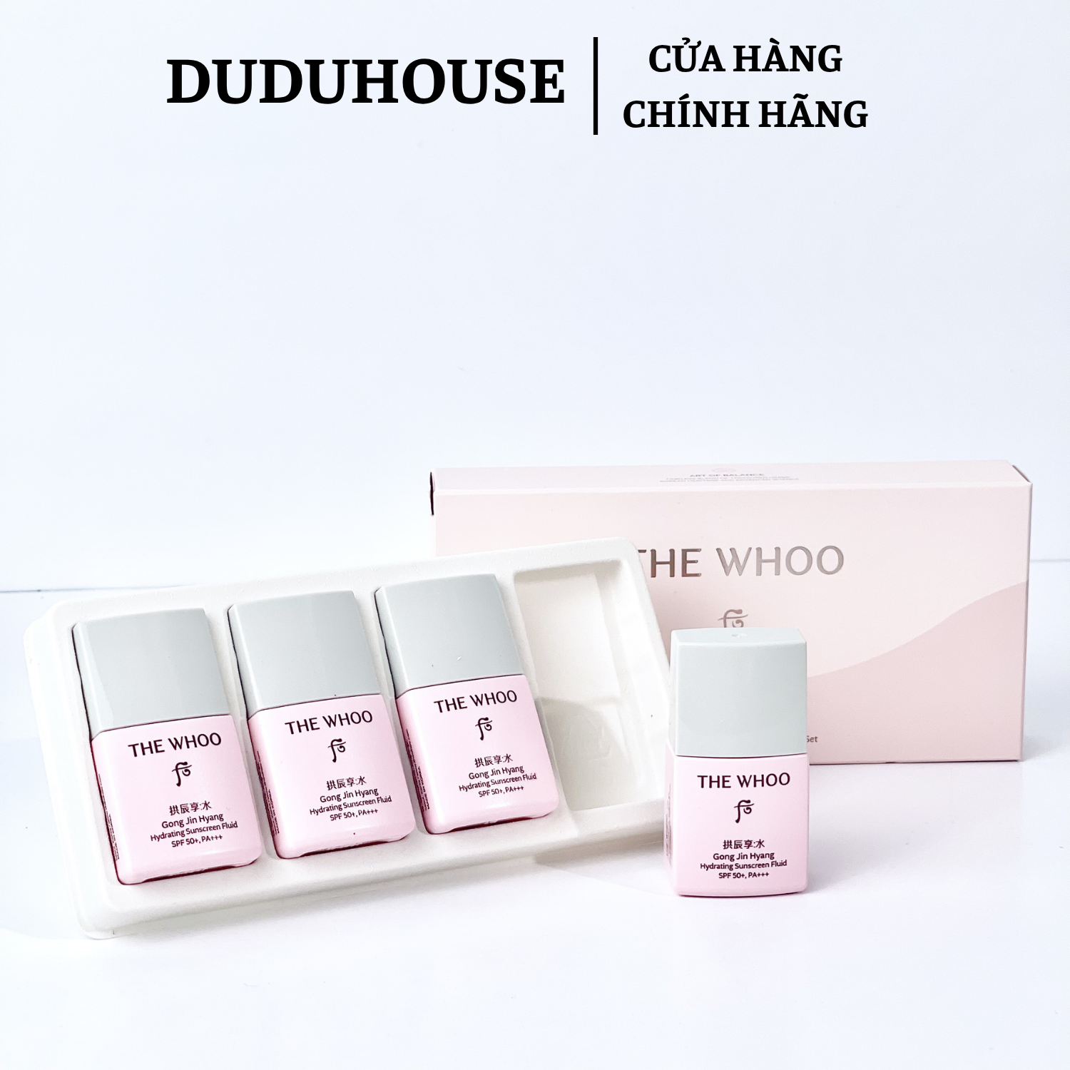 Sữa Chống Nắng Whoo Gongjinhyang Hồng Minisize 13ml
