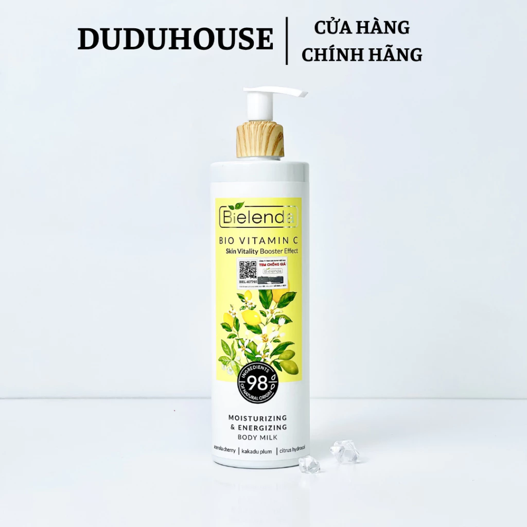 Sữa Dưỡng Thể Bielenda Bio Vitamin C Moisturizing And Toning Fullsize 400ml