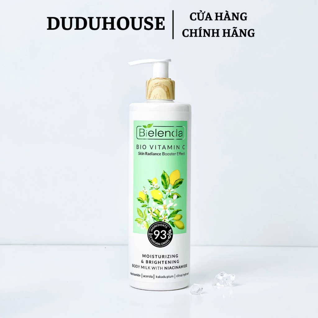 Sữa Dưỡng Thể Bielenda Bio Vitamin C Thêm Niacinamide Fullsize 400ml