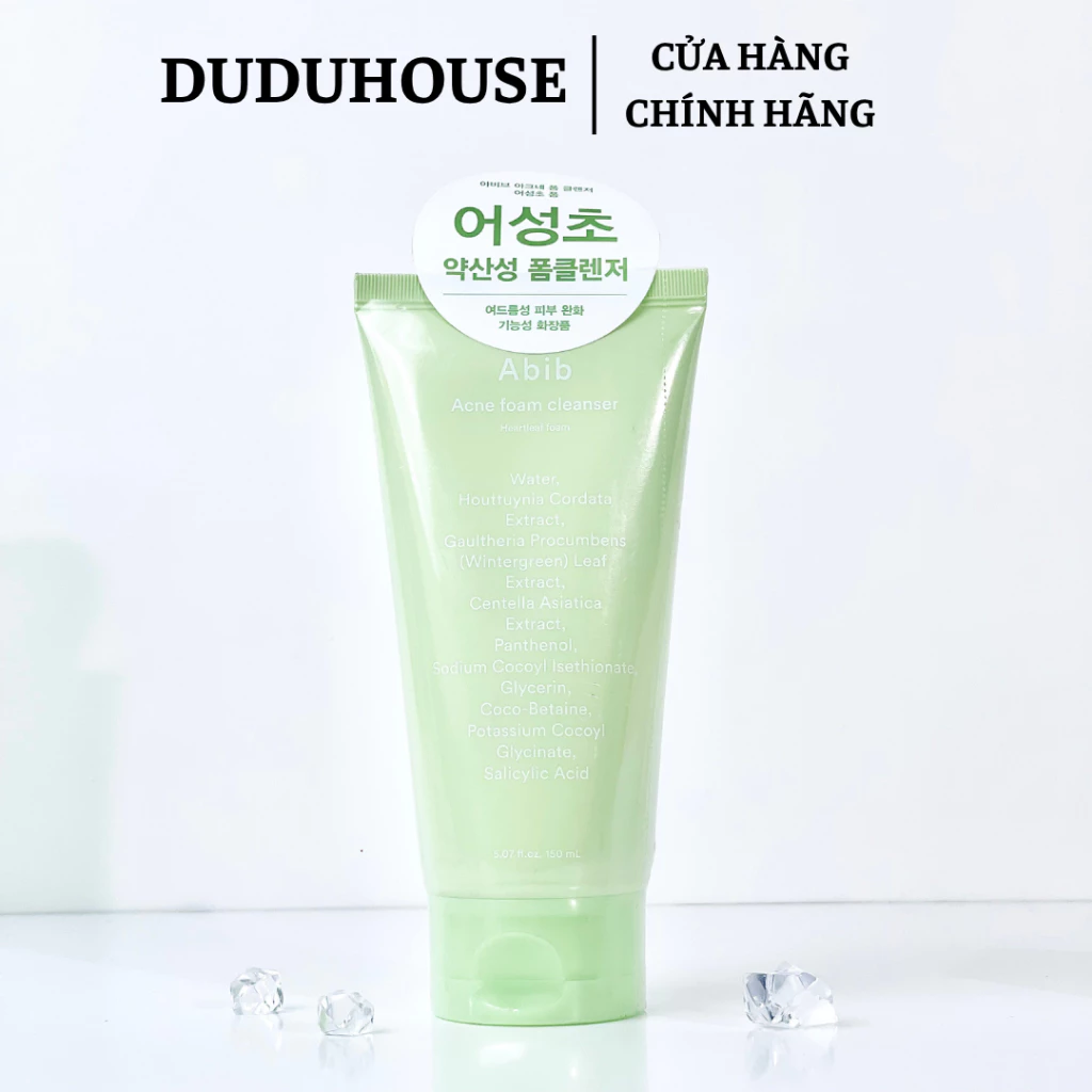 Sữa Rửa Mặt Abib Acne Foam Cleanser Fullsize 150ml