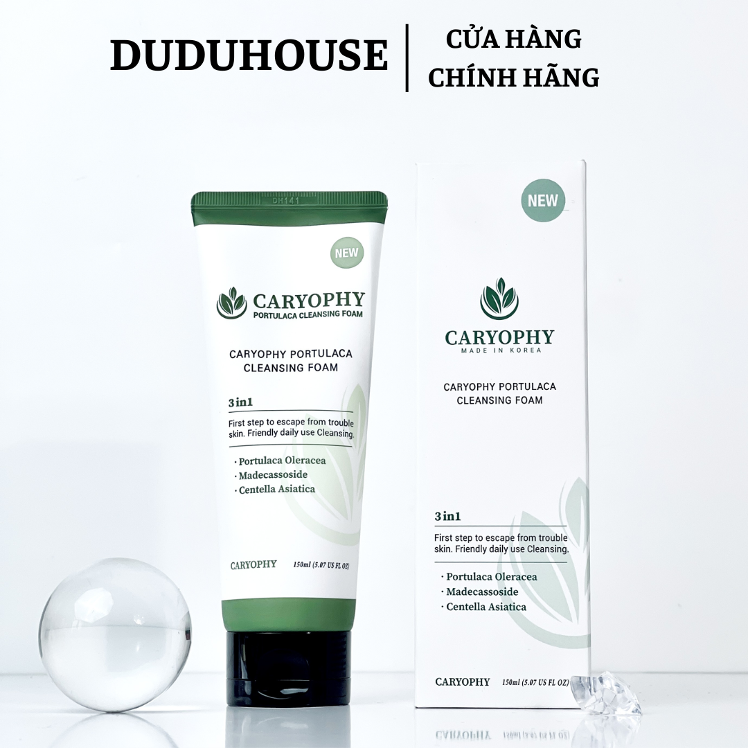 Sữa Rửa Mặt Caryophy 3IN1 Fullsize 150ml