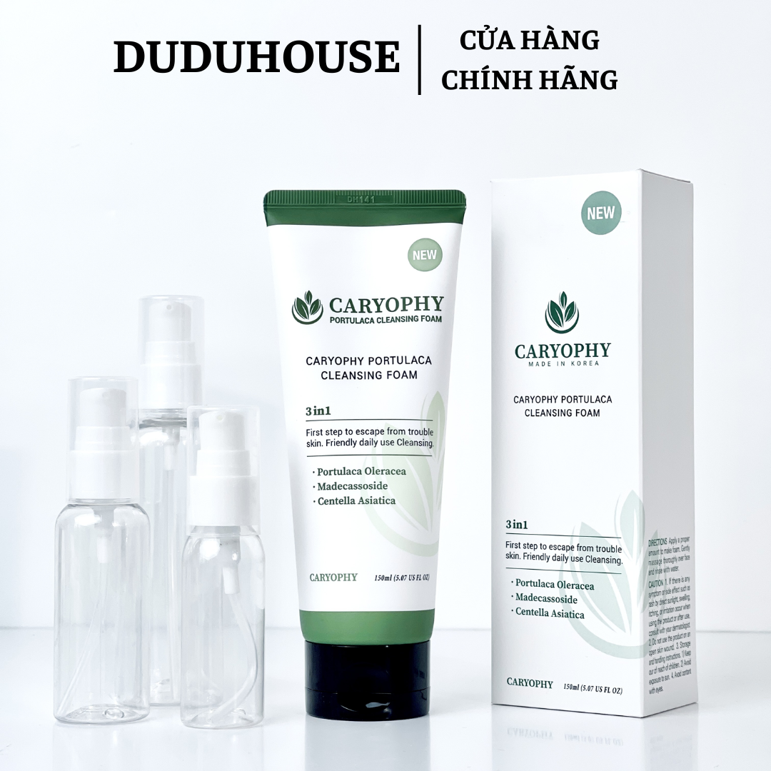 Sữa Rửa Mặt Caryophy 3IN1 Mẫu Thử 50ml