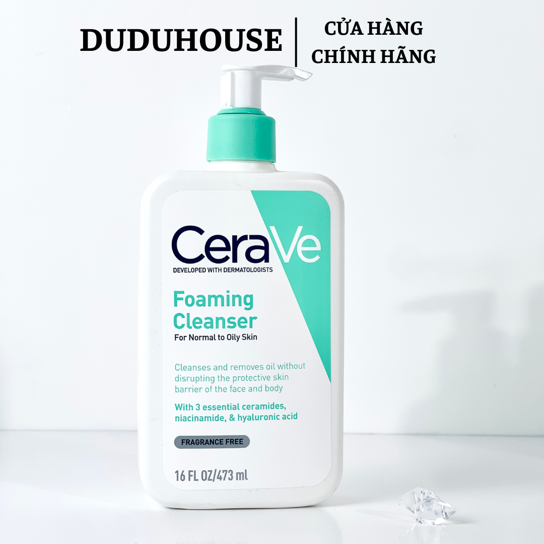 Sữa Rửa Mặt Cerave Dầu Fullsize 473ml