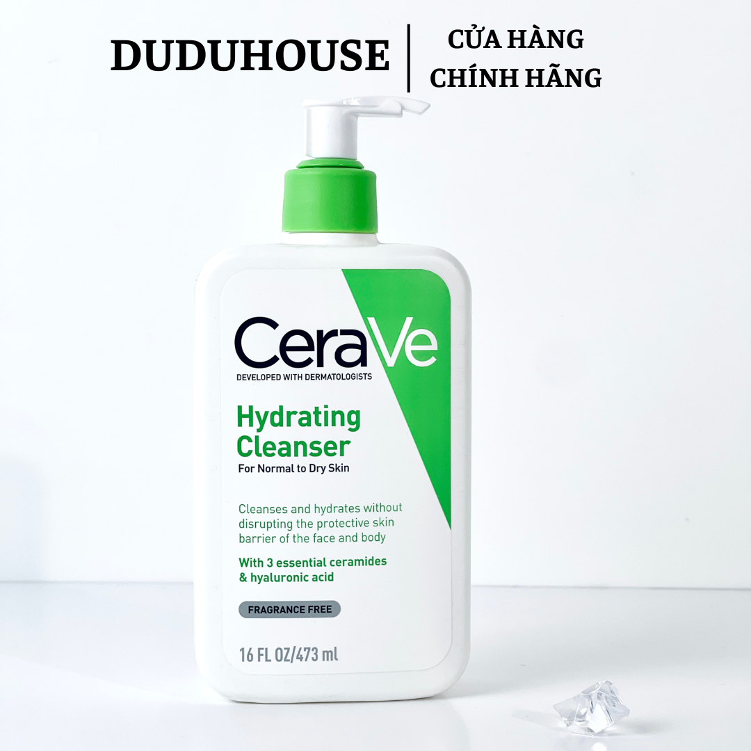 Sữa Rửa Mặt Cerave Khô Fullsize 473ml