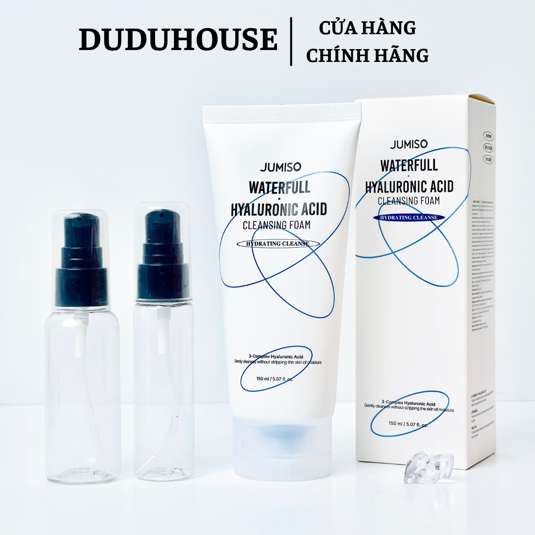 Sữa Rửa Mặt Jumiso Waterfull Hyaluronic Acid Mẫu Thử 50ml