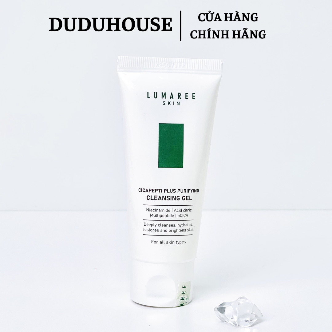 Sữa Rửa Mặt Lumaree Cicapepti Plus Purifying Cleansing Gel Minisize 50ml