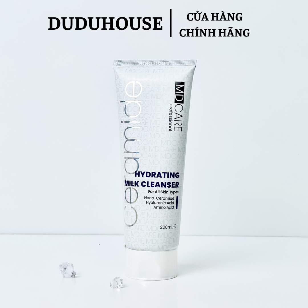 Sữa Rửa Mặt MDCare Hydrating Milk Cleanser Fullsize 200ml
