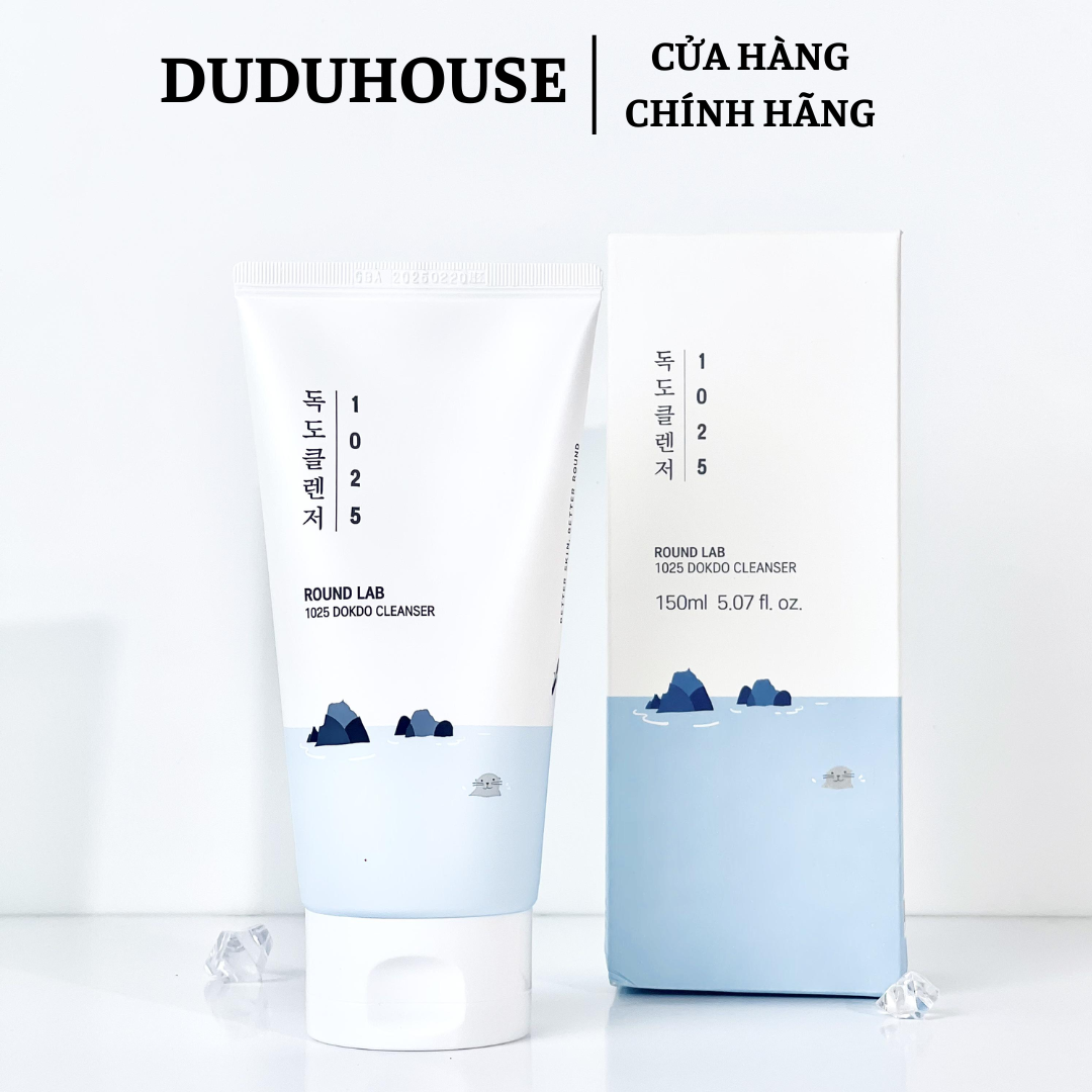 Sữa Rửa Mặt RoundLab 1025 Dokdo Cleanser Fullsize 150ml