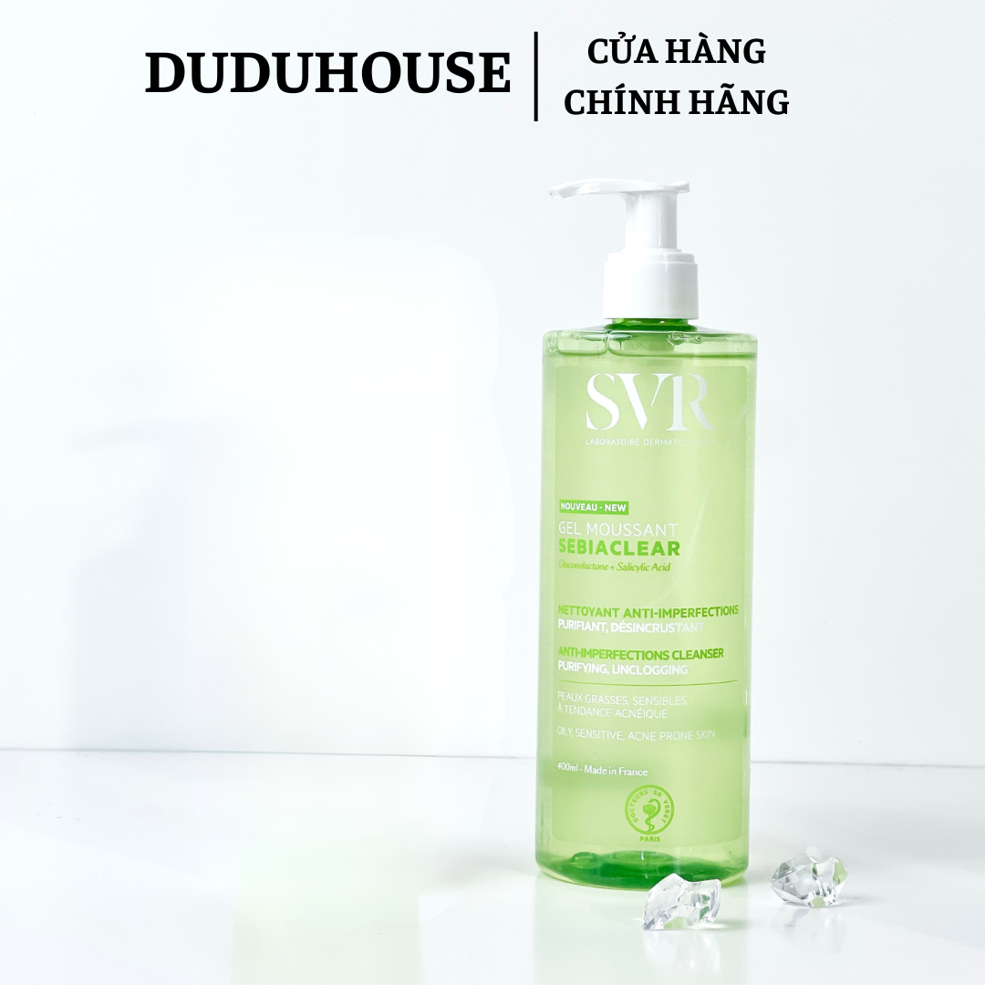 Sữa Rửa Mặt SVR Xanh Lá Fullsize 400ml