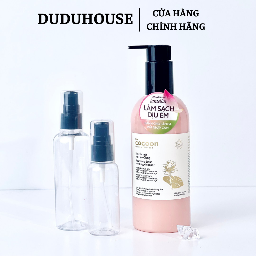 Sữa Rửa Mặt Sen Hậu Giang Cocoon Mẫu Thử 50ml