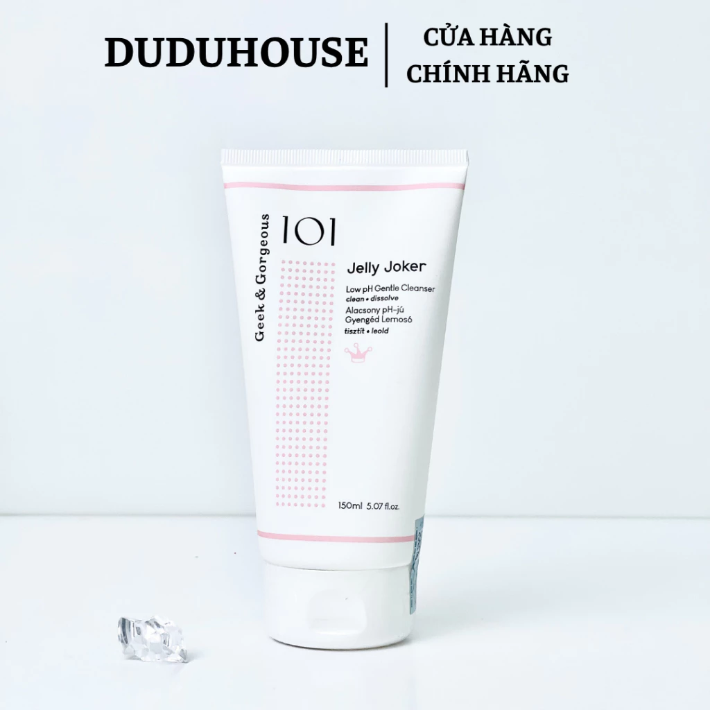 Sữa Rửa Mặt Thạch Geek & Gorgeous Jelly Joker Low pH Gentle Cleanser Fullsize 150ml