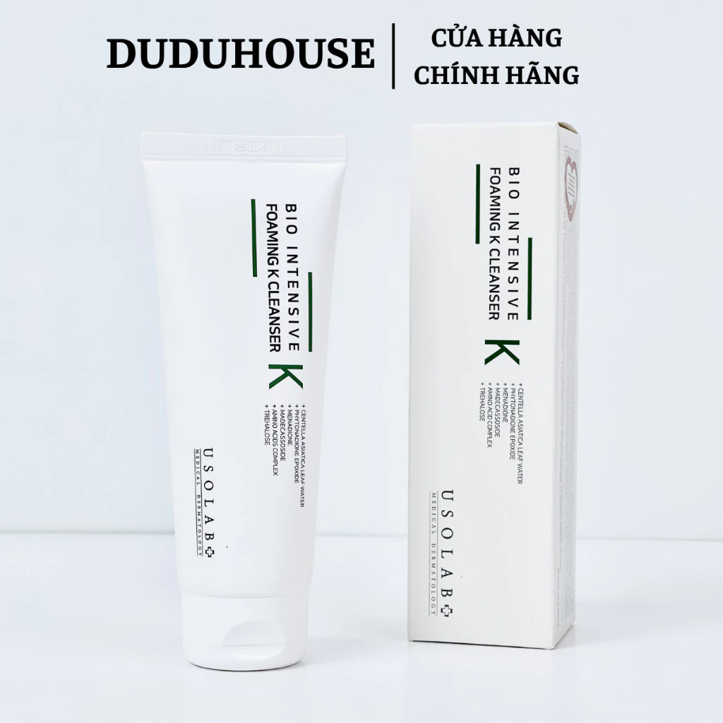 Sữa Rửa Mặt Usolab Bio Intensive Foaming K Cleanser Fullsize 120ml