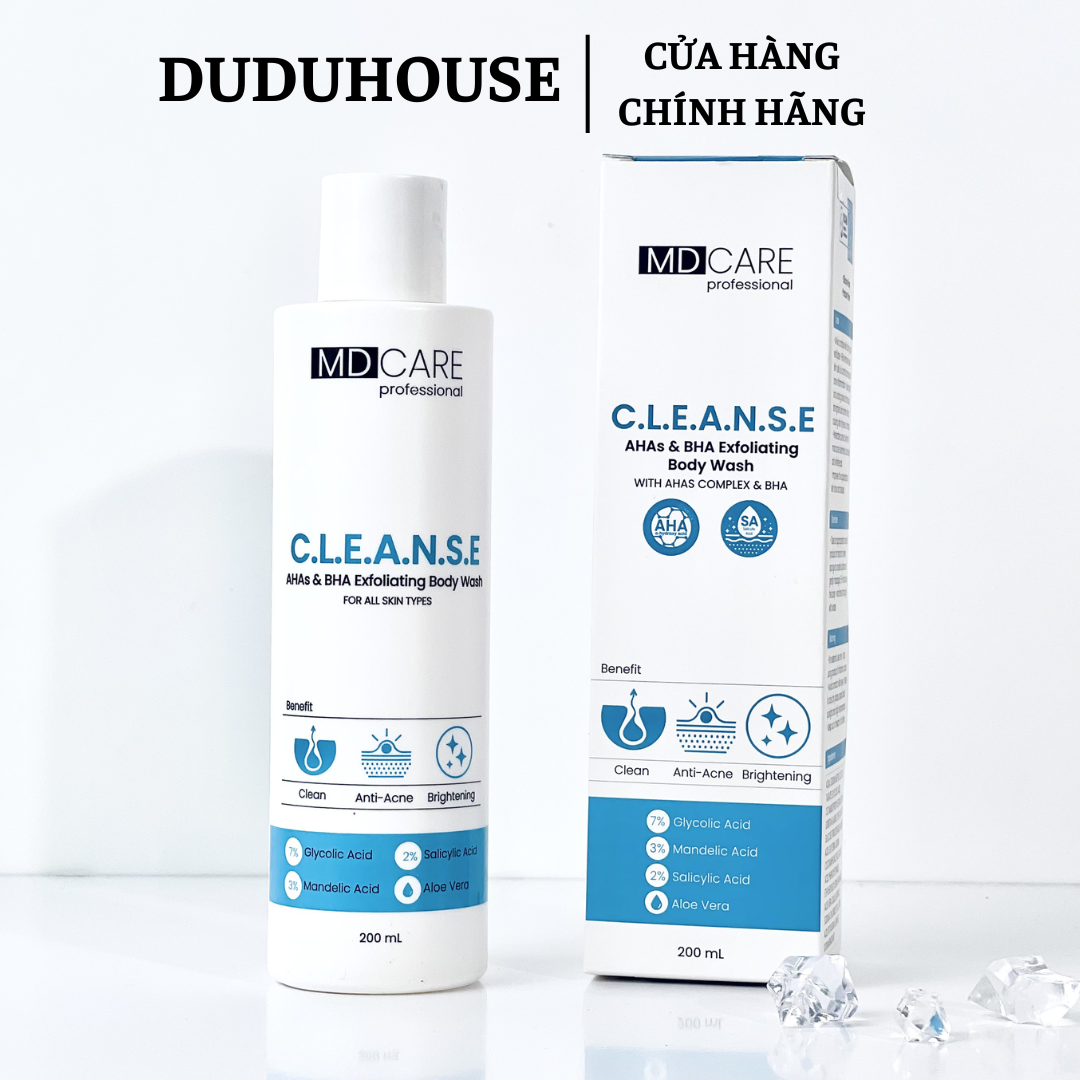 Sữa Tắm MD Care C.L.E.A.N.S.E Fullsize 200ml