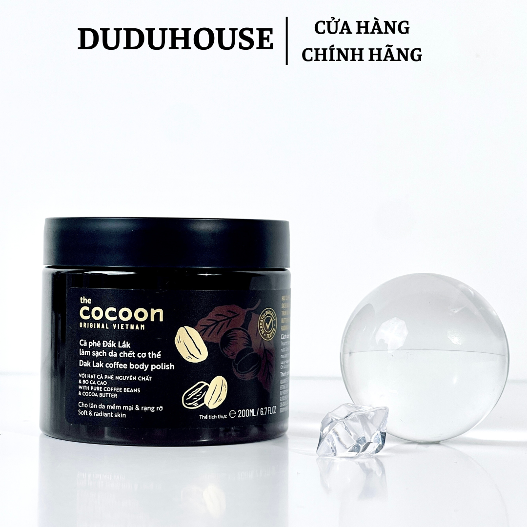 Tẩy Da Chết Body Cocoon Mẫu Thử 50ml
