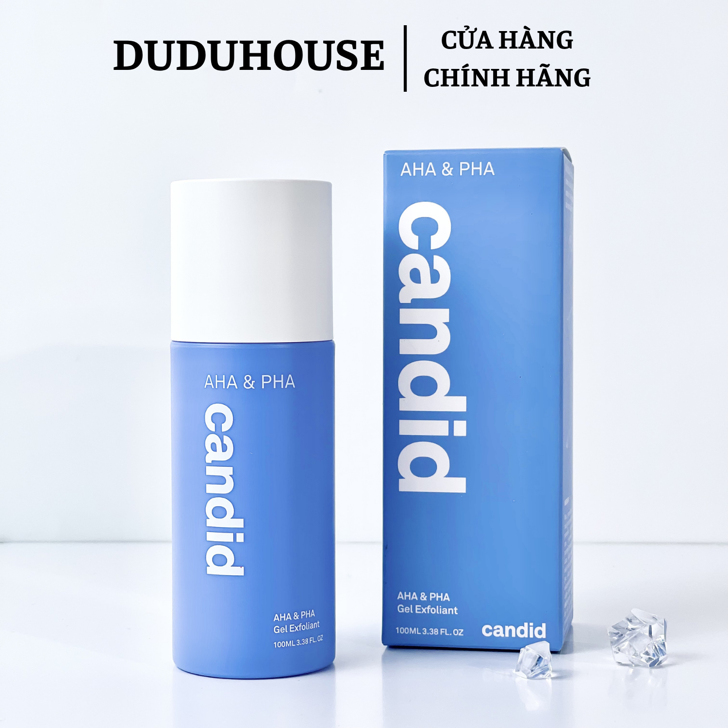 Tẩy Da Chết Candid AHA PHA Gel Exfoliant Fullsize 100ml
