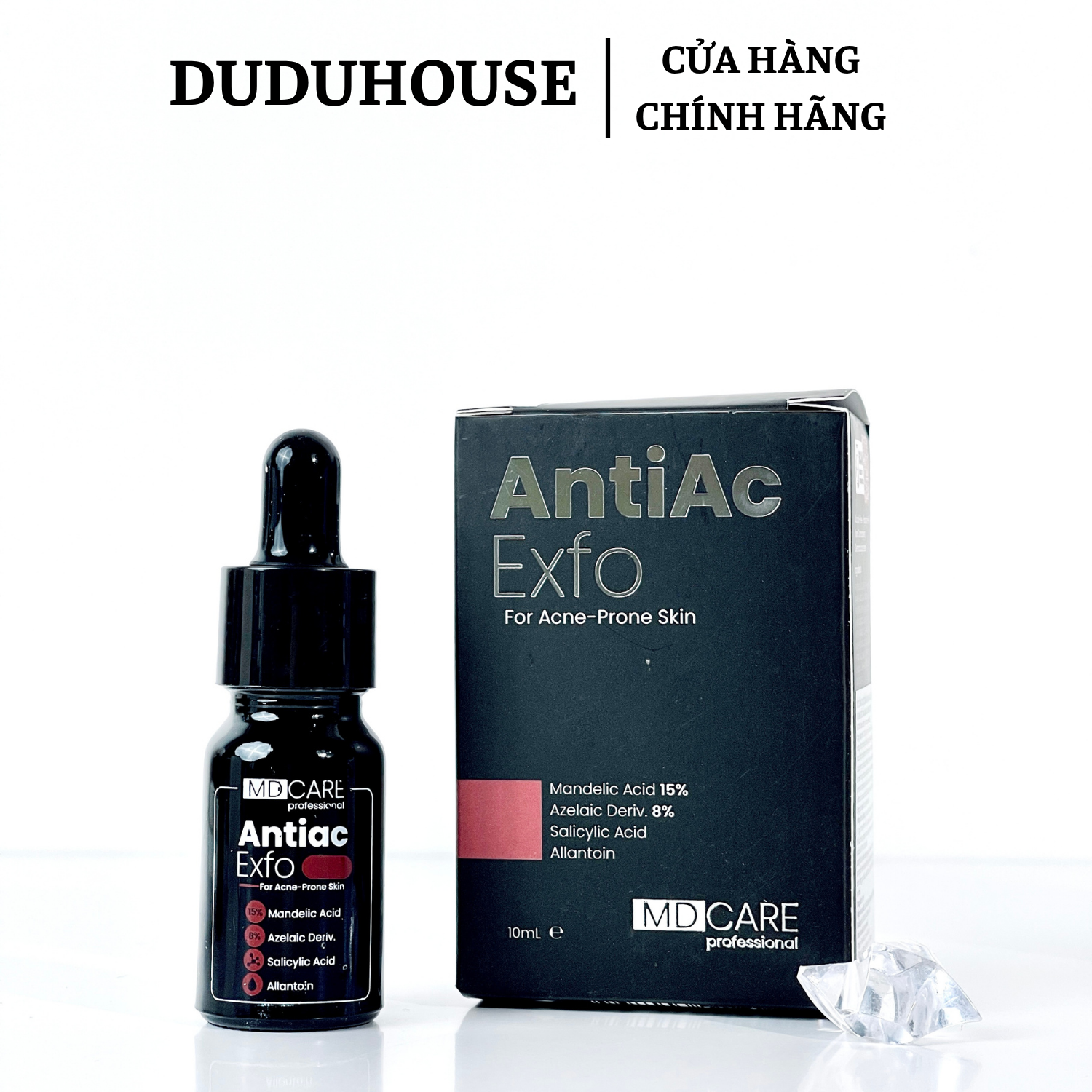 Tẩy Da Chết MDCare Exfo Antiac Đỏ Minisize 10ml