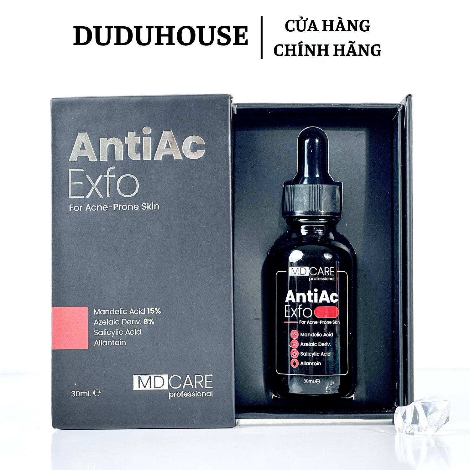 Tẩy Da Chết MDCare Exfo Antiac Đỏ