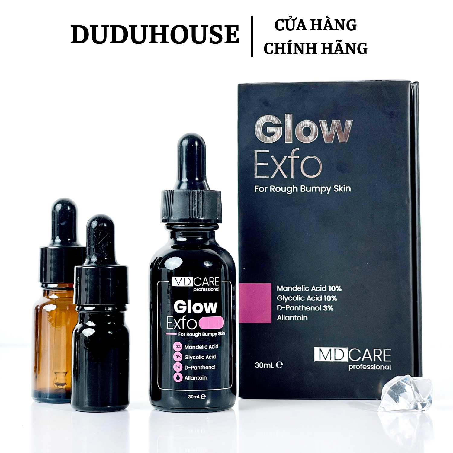 Tẩy Da Chết MDCare Exfo Glow Hồng Mẫu Thử 5ml