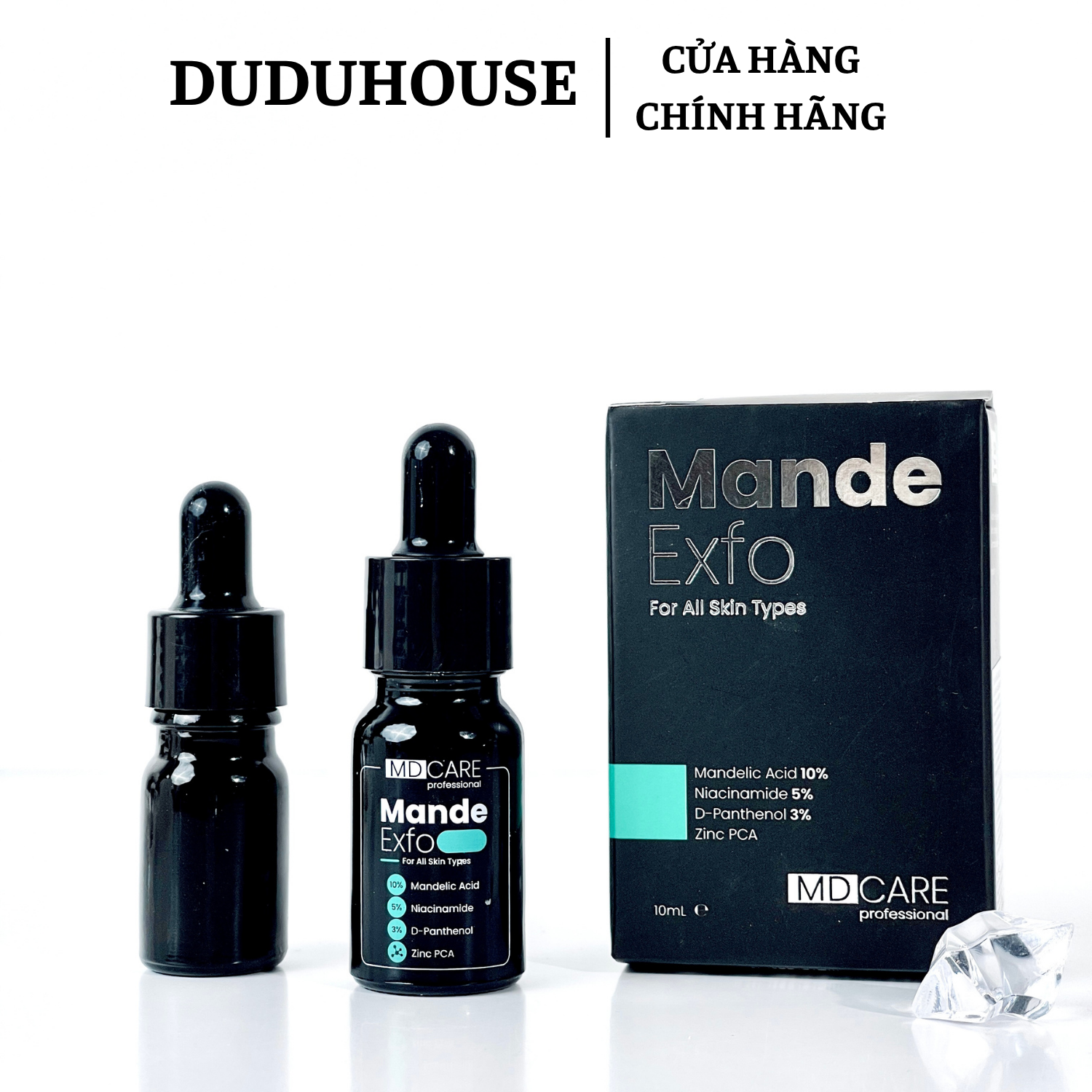 Tẩy Da Chết MDCare Exfo Mande Xanh Mẫu Thử 5ml