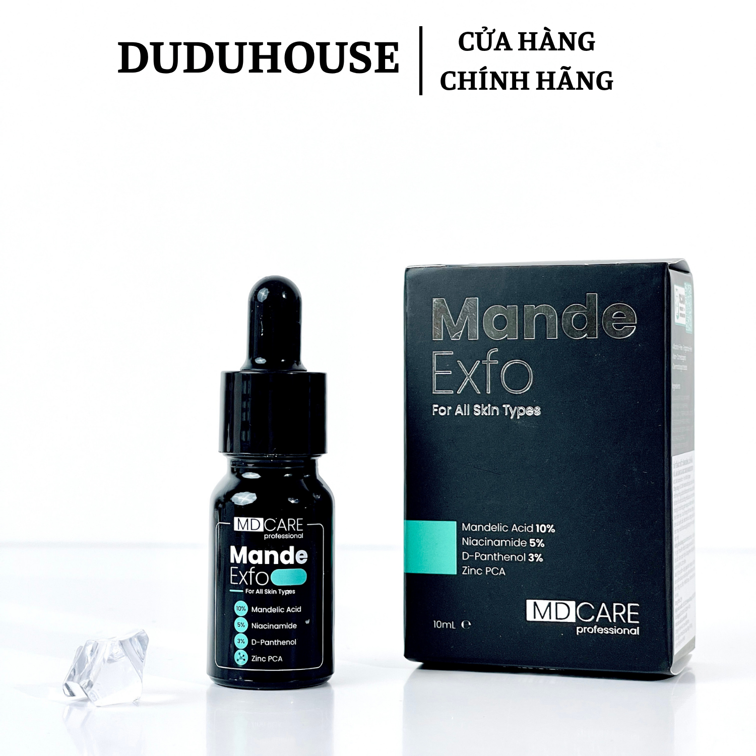 Tẩy Da Chết MDCare Exfo Mande Xanh Minisize 10ml