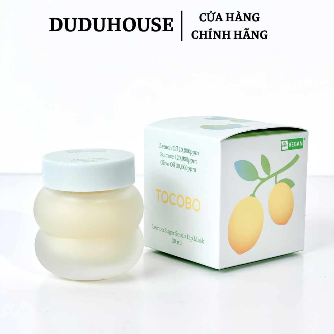 Tẩy Da Chết Môi Tocobo Chanh Mẫu Thử 10g