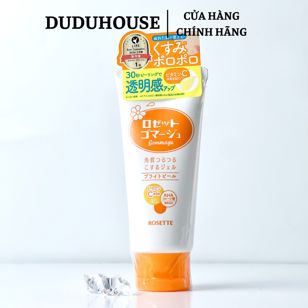 Tẩy Da Chết Rosette Cam Fullsize 120g