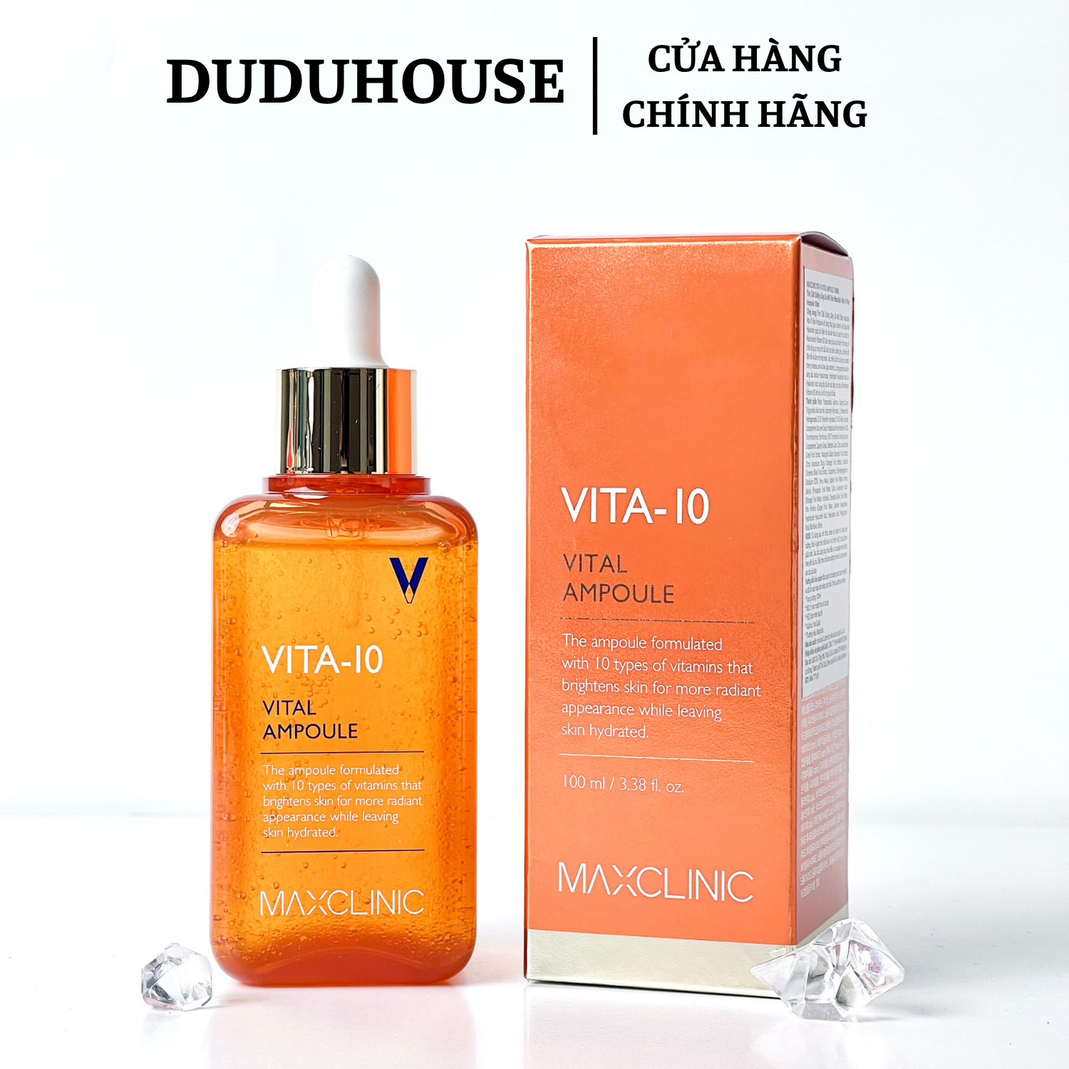Tinh Chất Maxclinic Vita 10 Vital Fullsize 100ml