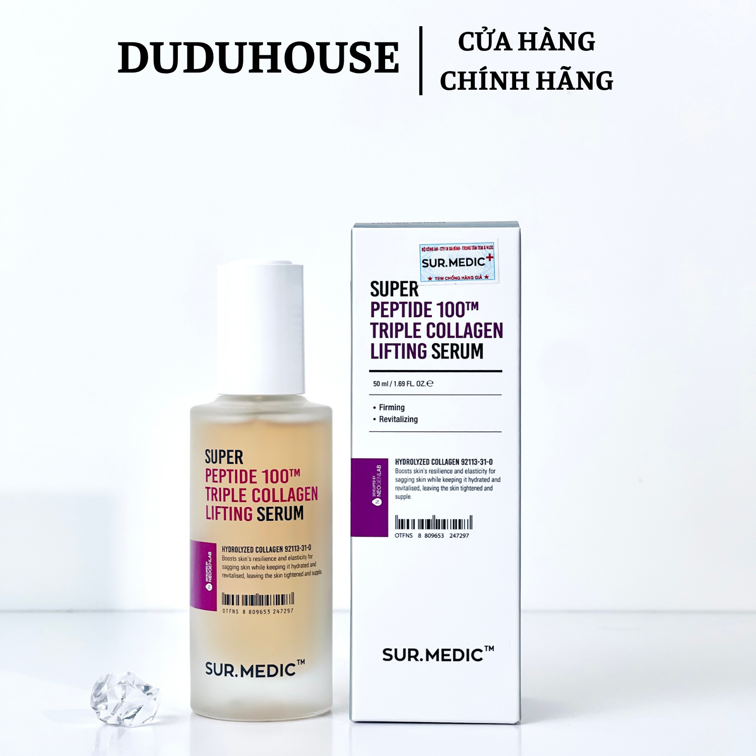 Tinh Chất Sur.Medic Super Peptide 100™ Fullsize 50ml