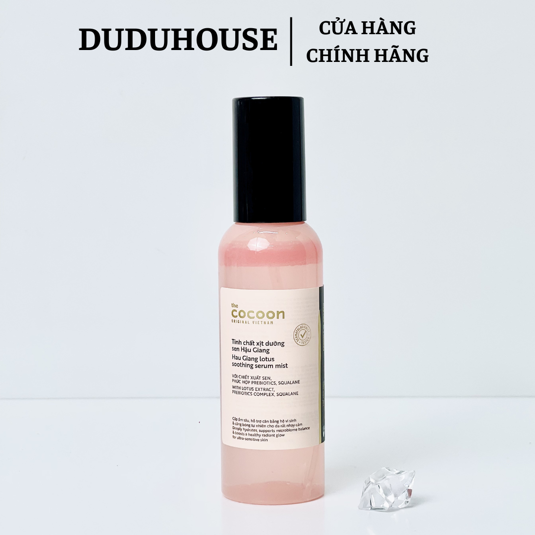 Tinh Chất Xịt Dưỡng Sen Hậu Giang Cocoon Mẫu Thử 50ml