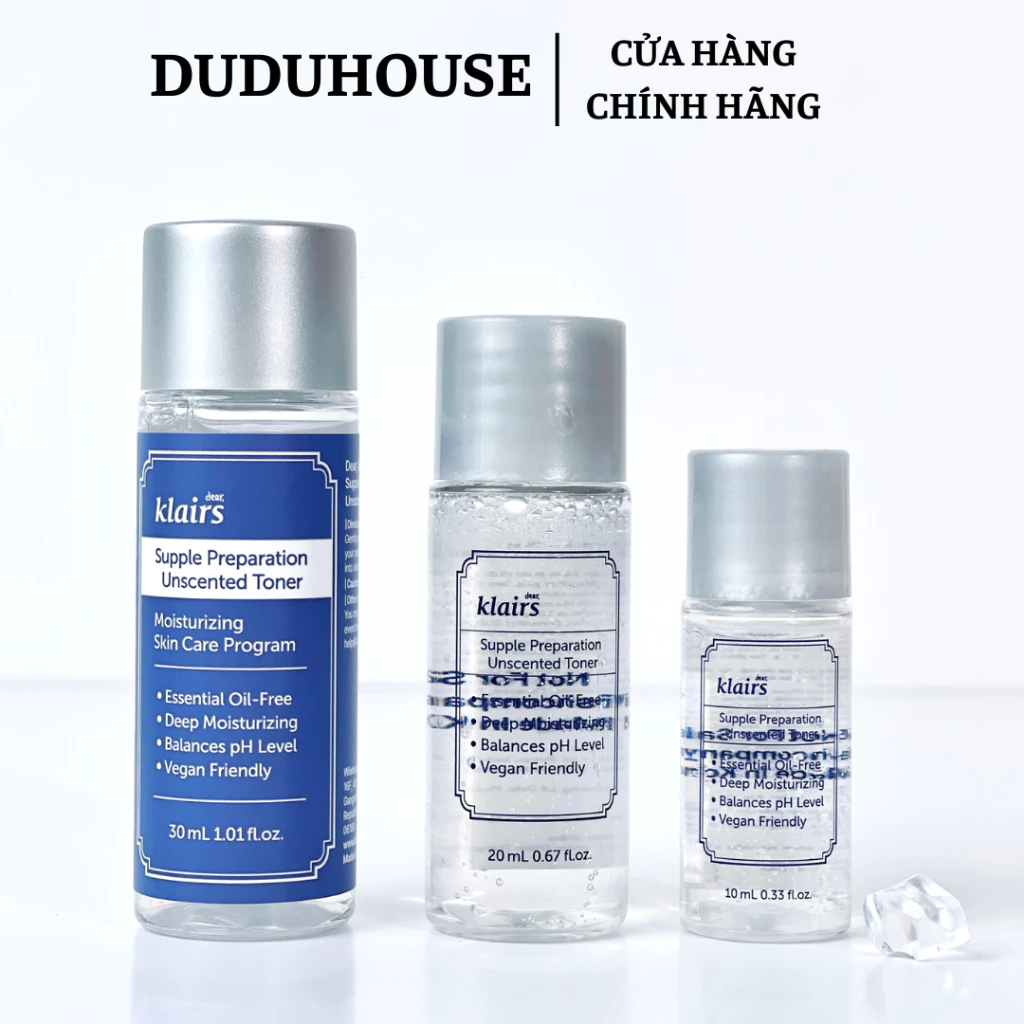 Toner Klairs Không Mùi Minisize 30ml