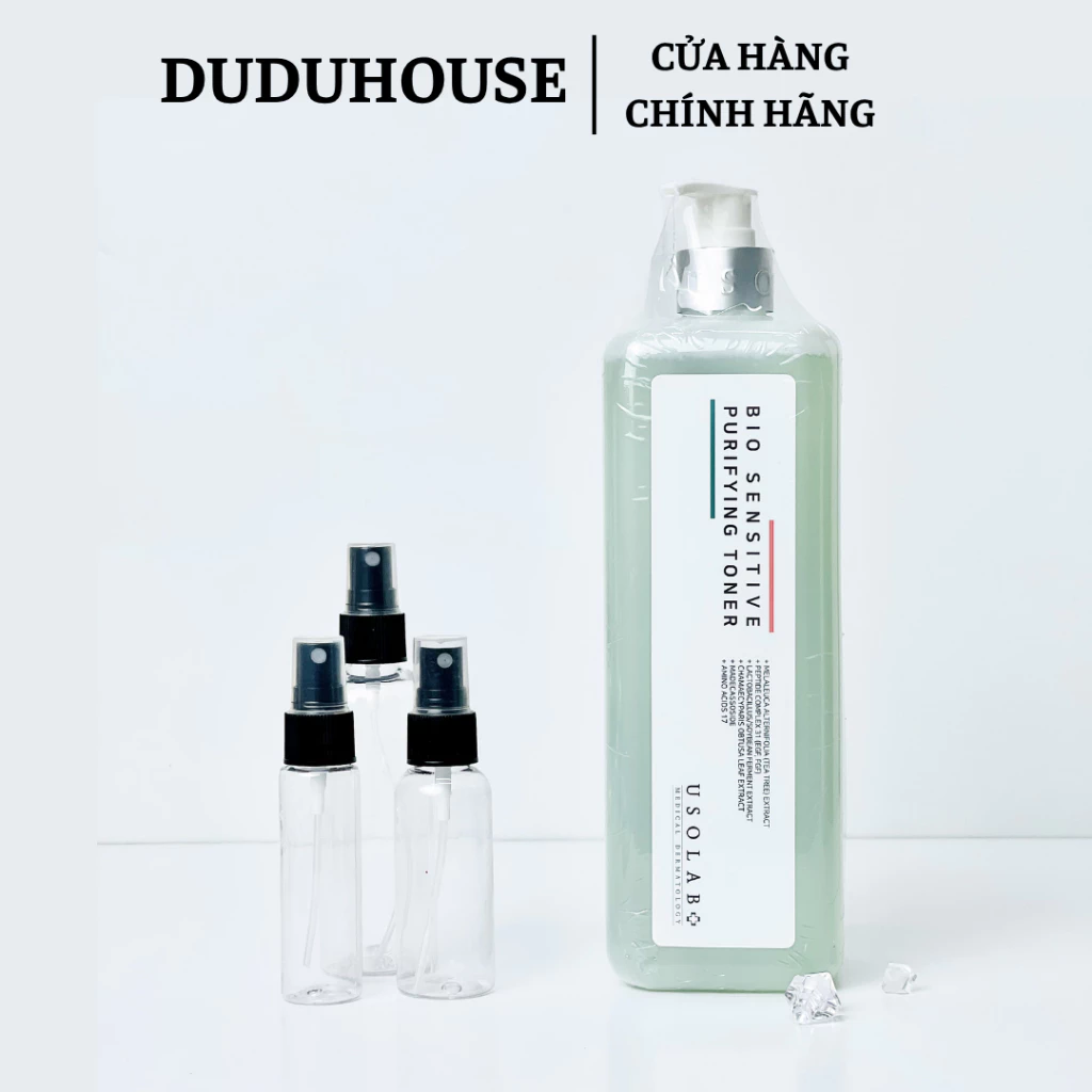 Toner Usolab Bio Sensitive Purifying Mẫu Thử 100ml