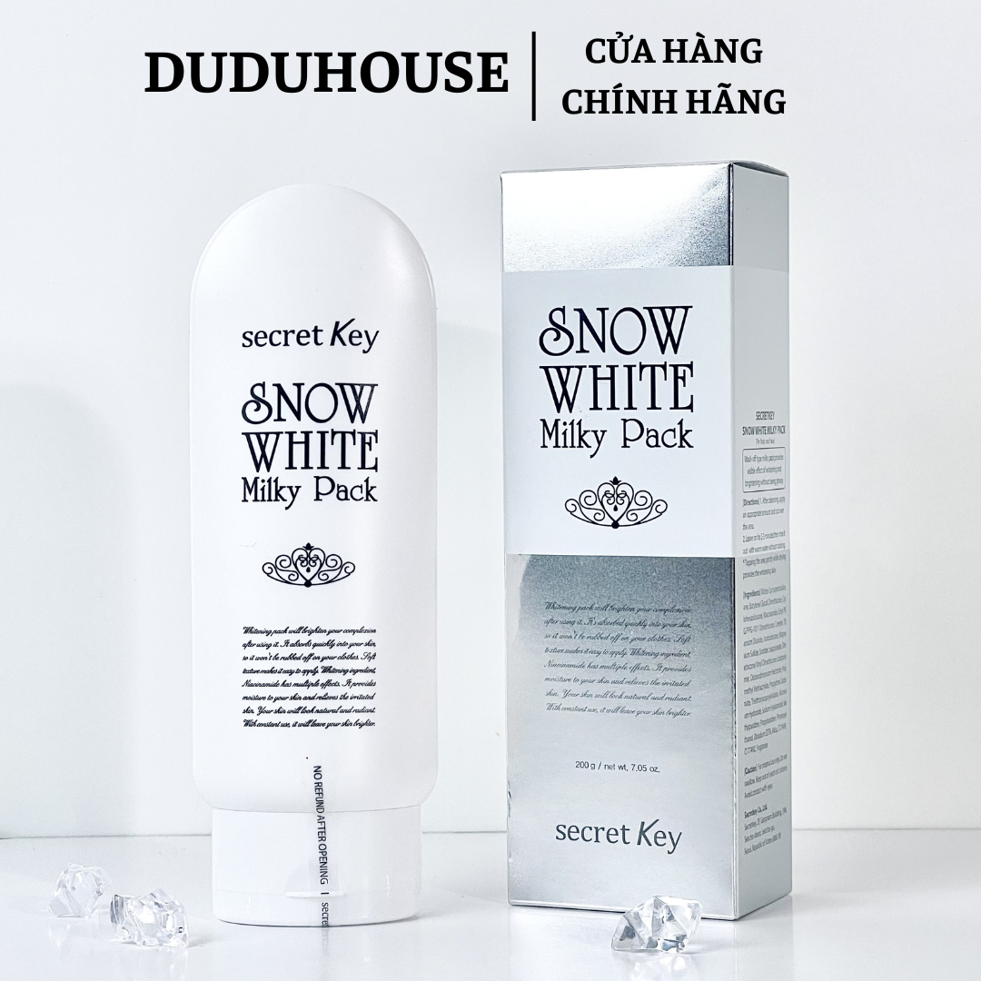 Ủ Trắng Snow White Mẫu Thử 50ml