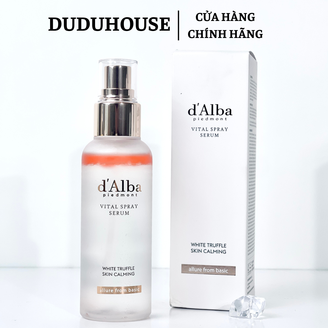 Xịt Khoáng D'alba Hồng Mẫu Thử 10ml