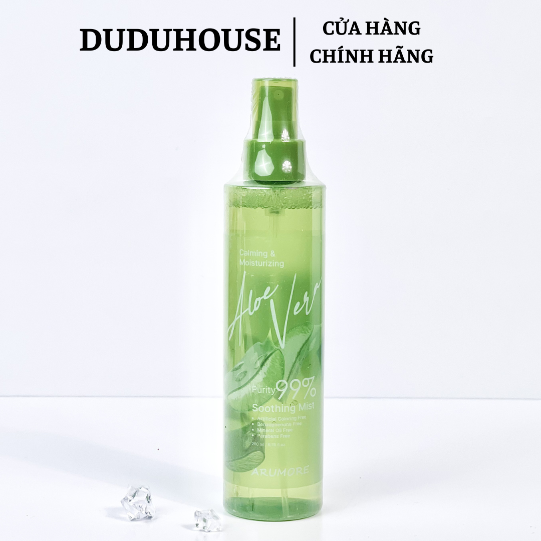 Xịt Khoáng Lô Hội Arumore 200ml