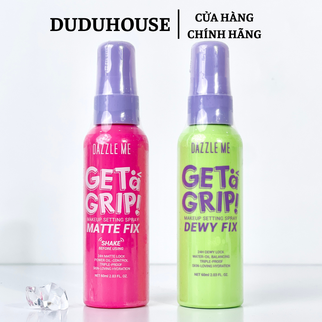 Xịt Makeup Dazzle Me Hồng ( Da Dầu ) Fullsize 60ml