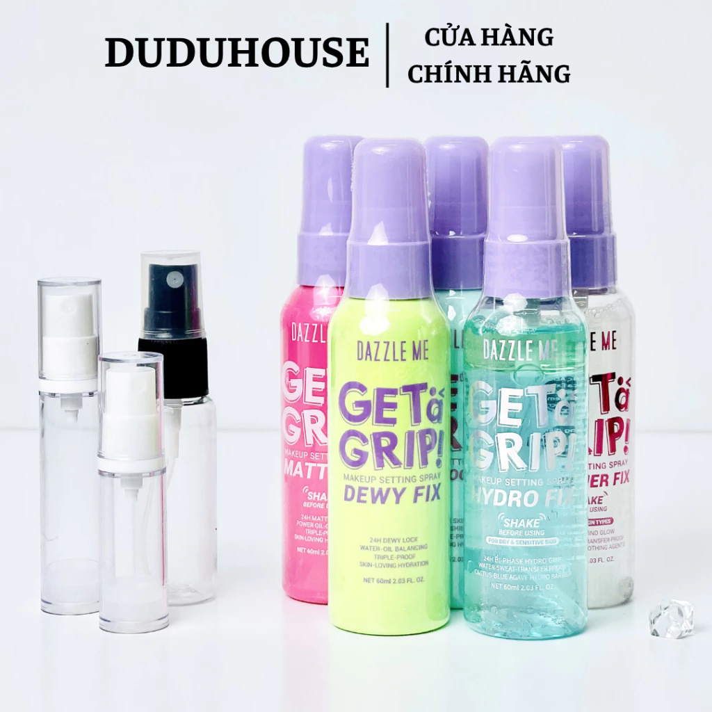 Xịt Makeup Dazzle Me Xanh Lá ( Da Khô ) Mẫu Thử 10ml