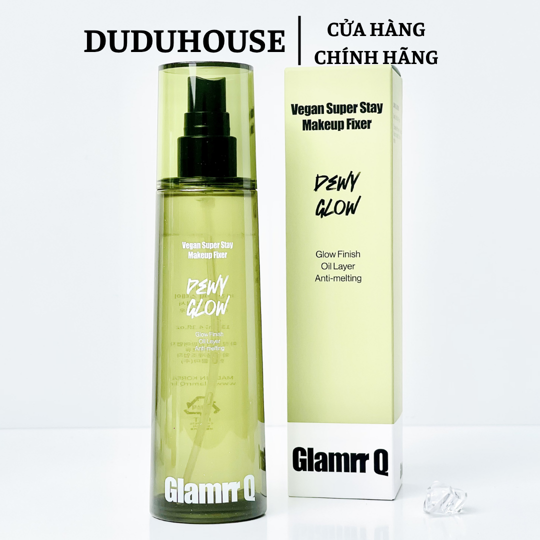 Xịt Makeup Glamrr Q Natural Fullsize 130ml
