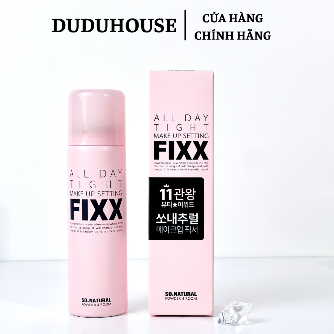 Xịt Makeup So Natural Setting Fixx Fullsize 120ml