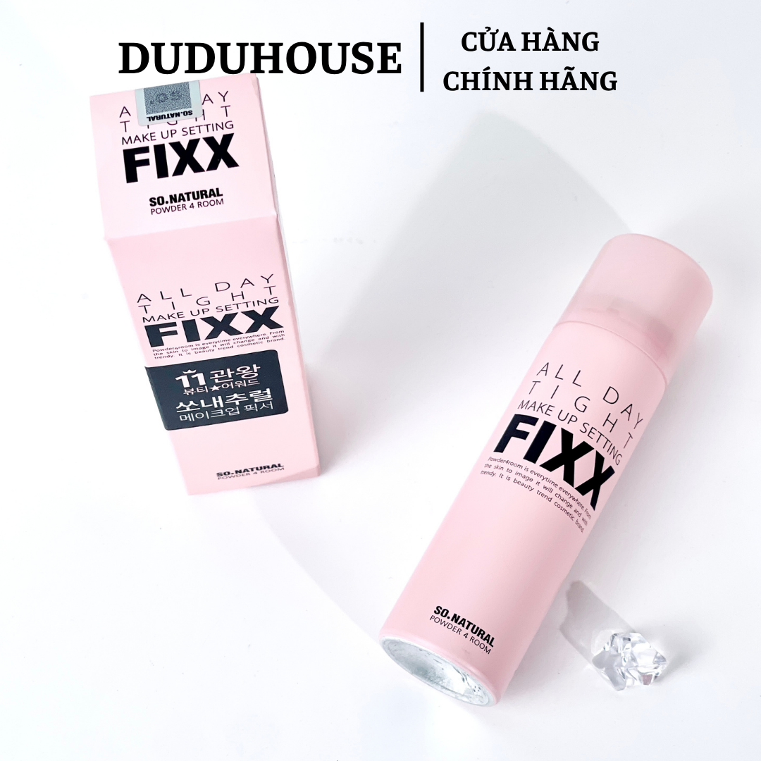 Xịt Makeup So Natural Setting Fixx Minisize 35ml