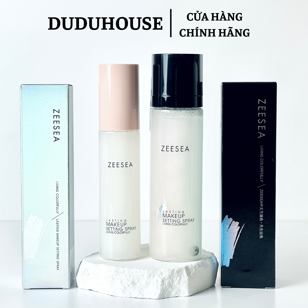 Xịt Makeup Zeesea Rose Pink Nắp Hồng Mẫu Thử 10ml