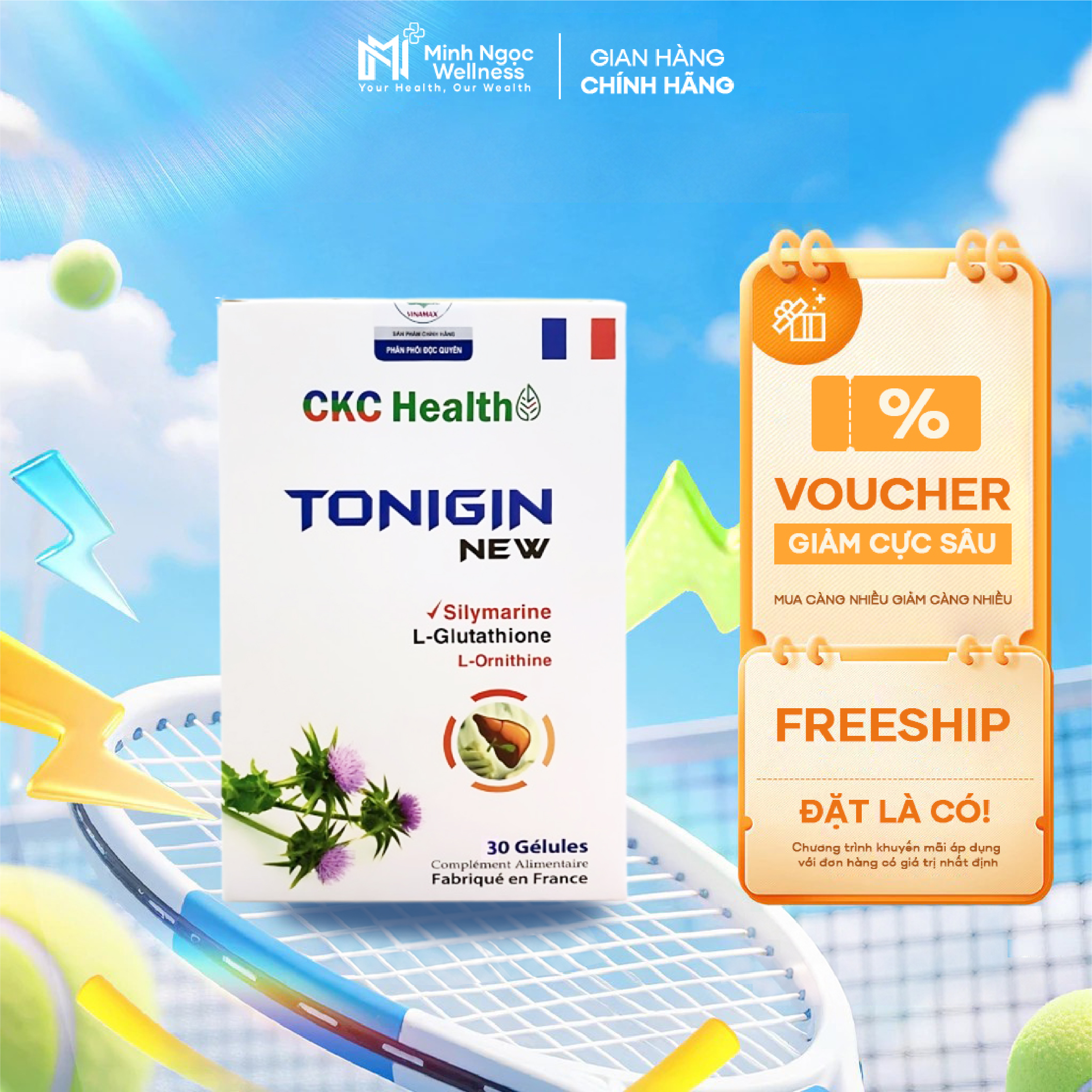 Bổ gan Tonigin Pháp