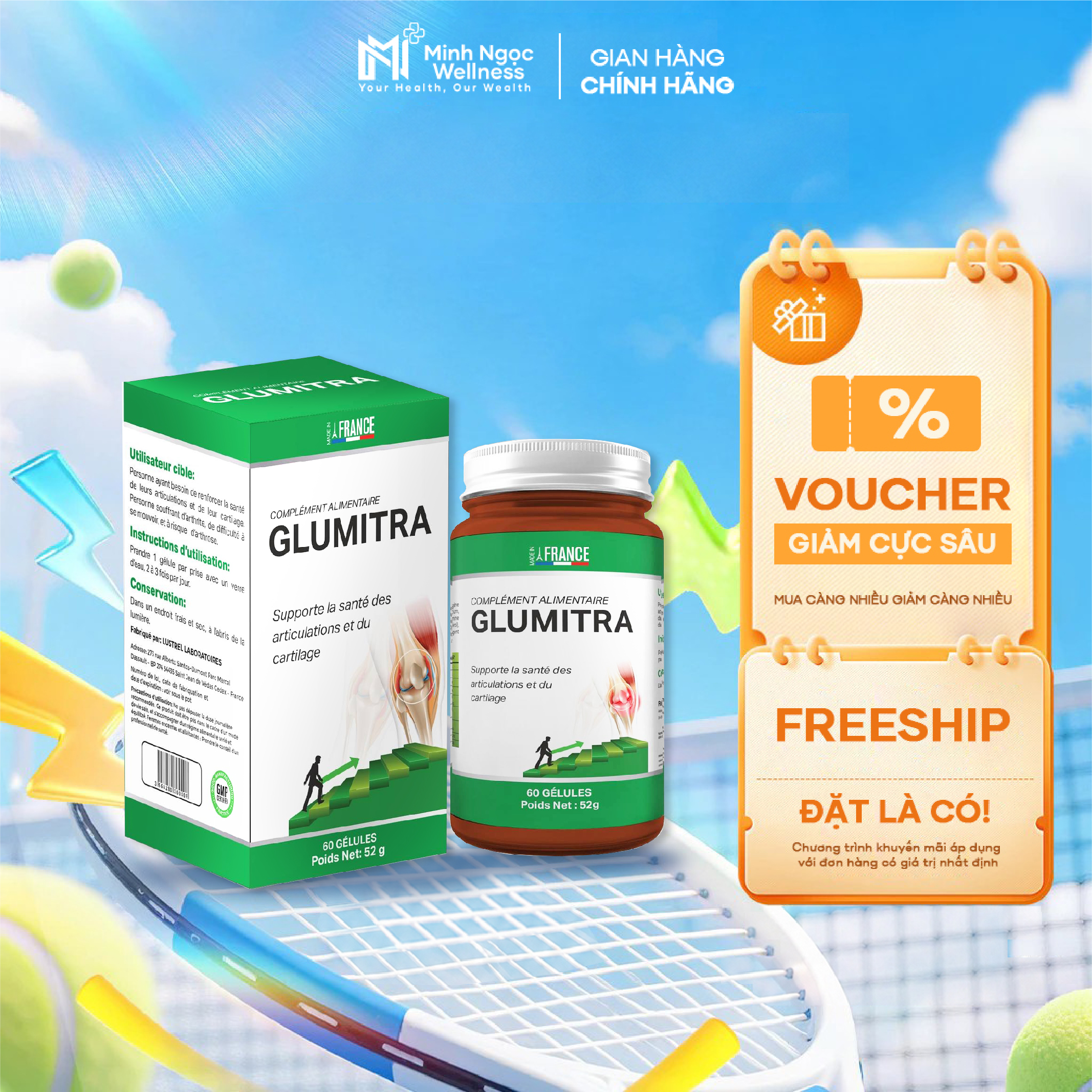 Bổ khớp Glumitra Pháp