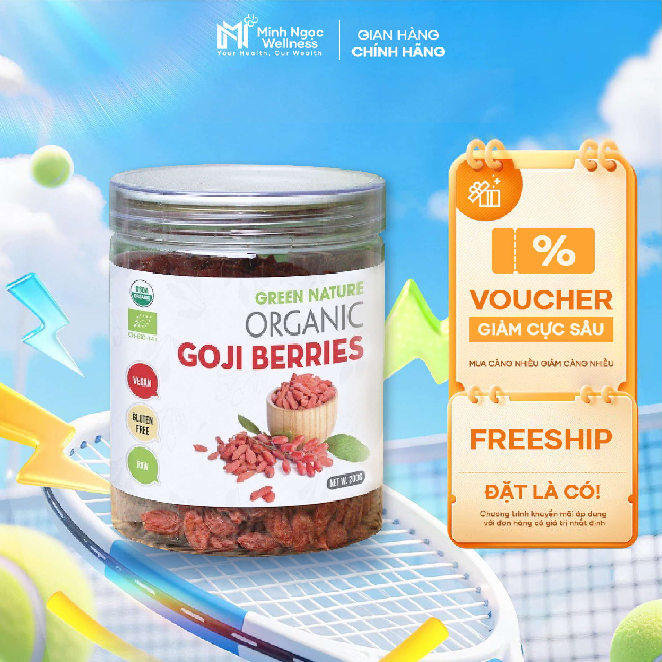 Kỷ Tử Hữu Cơ 200gr
