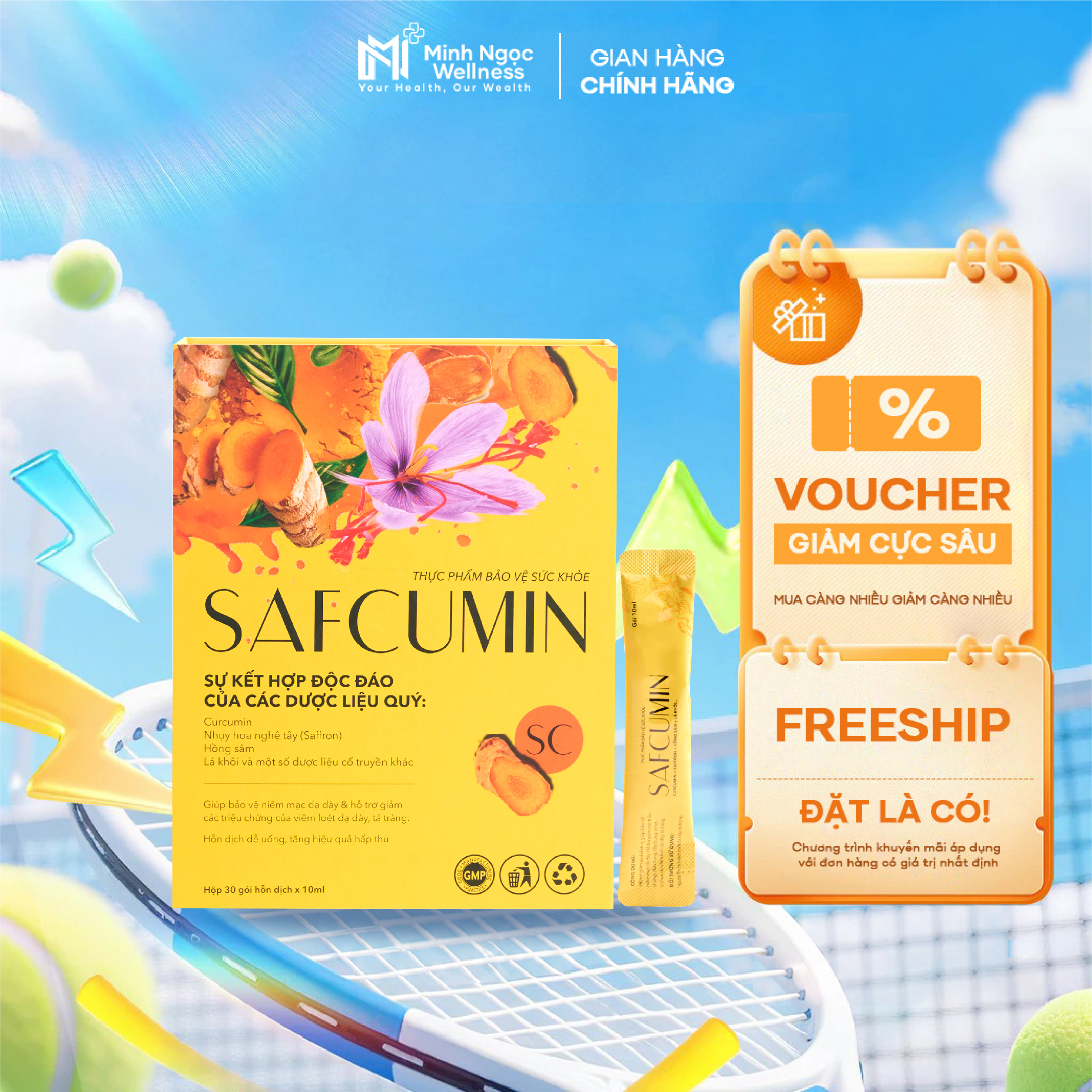 Safcumin hỗ trợ dạ dày tá tràng