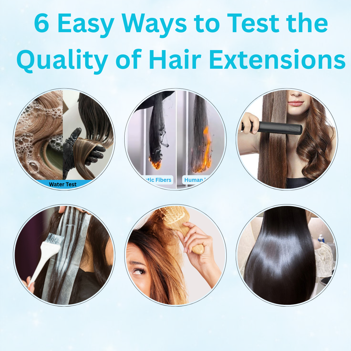 6 Easy Ways to Test the Quality of Hair Extensions